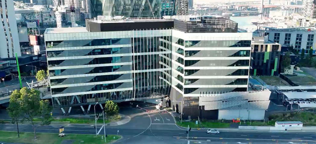 Melbourne Water HQ, Docklands recladding